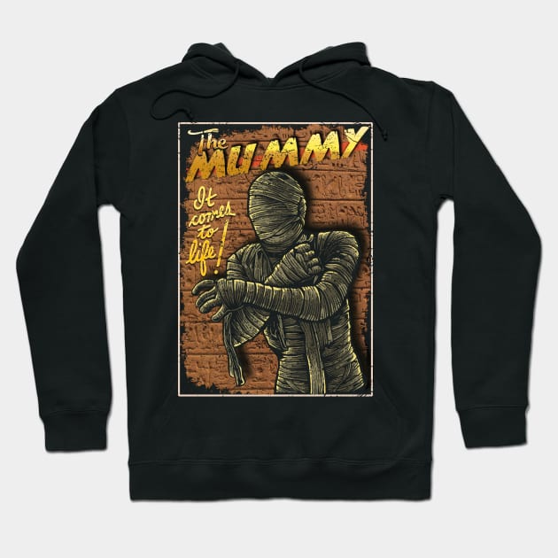 The Mummy Design Hoodie by HellwoodOutfitters